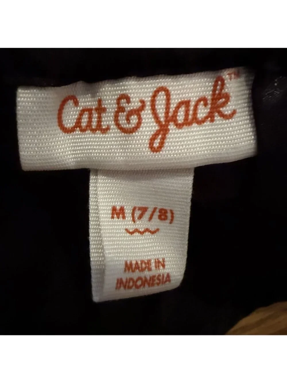 Cat & Jack Girls Black Sequin Party Dress Size M 7/8